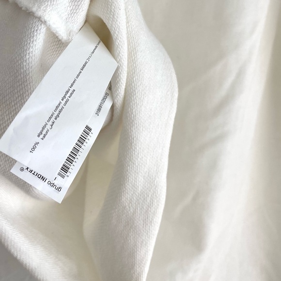 Zara short sleeve interlock sweatshirt - Picture 9 of 16